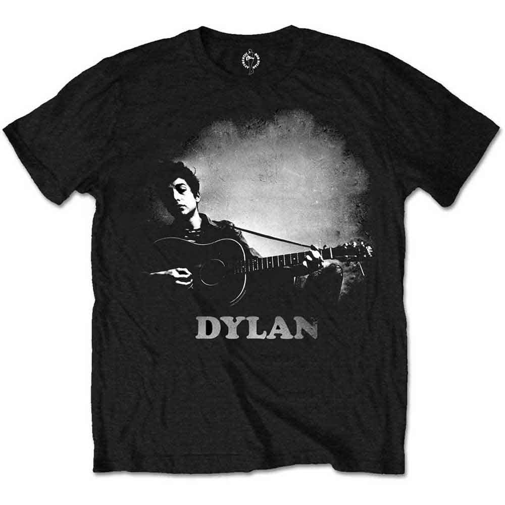 Bob Dylan- Guitar & Logo T-Shirt