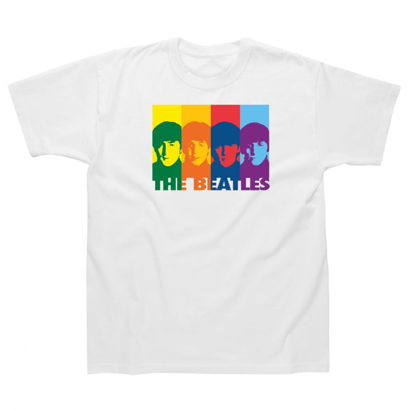Beatles Retro Rainbow T-Shirt