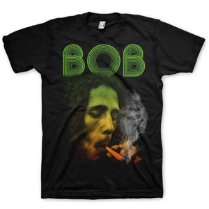 Bob Marley Smoking T- Shirt