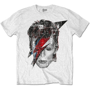 David Bowie Halftone Flash Face T-Shirt